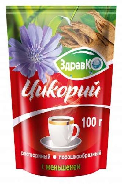 Изображение товара Цикорий растворимый с Женьшенем Здравко 100г Цикорий растворимый с Женьшенем Здравко 100г фотография