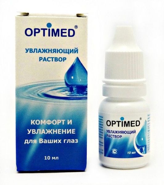 Изображение товара Раствор OptiMed увлажняющий 10 мл Раствор OptiMed увлажняющий 10 мл фотография